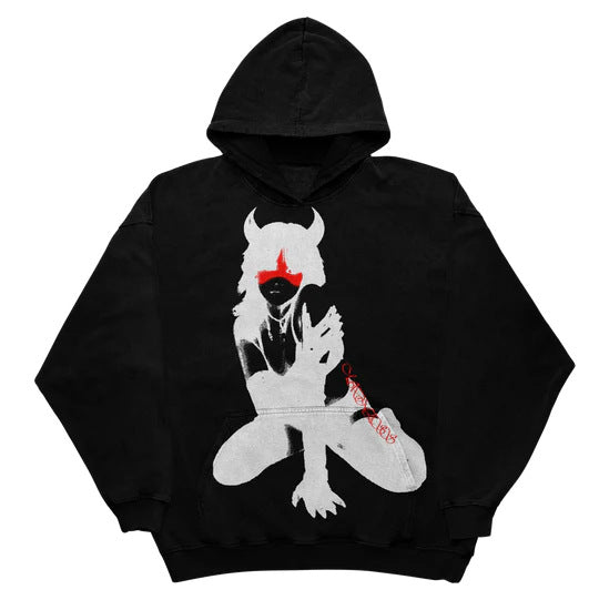 Cozy Loose Pocket Women's Hoodie Sweater