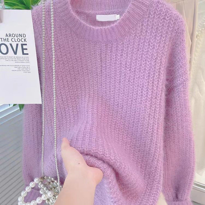 Autumn Winter Japanese Style Relaxed Fit Vintage Top