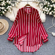 Loose, Mid-length Plus-size Shirt That Looks Slimming And Stylish