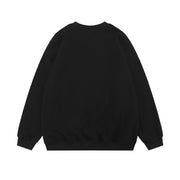 Men's Embroidered Drop-Shoulder Pullover Sweater Top