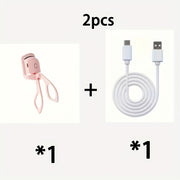USB Electric Heating Eyelash Curler with Lithium Battery
