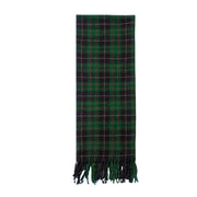 Green Tassel Plaid Scarf Shawl