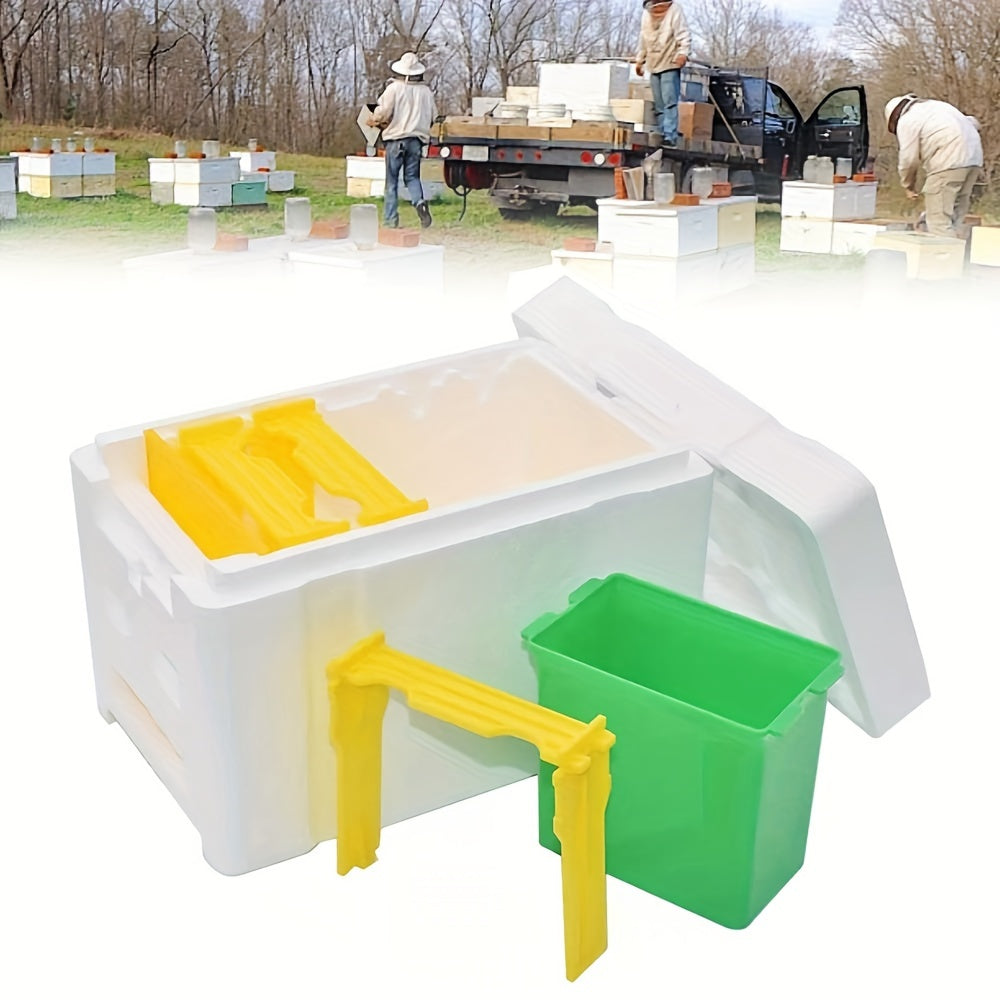 Classic Mini Plastic Beehive Queen Rearing Kit – Single‑Layer Hive for Urban and Rural Beekeeping