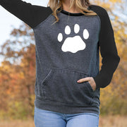 Printed Long Sleeve Pullover Hoodie Fashion Women's Wear Coat