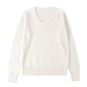 Cozy Dark Gray Long-sleeve Knit Top for Women