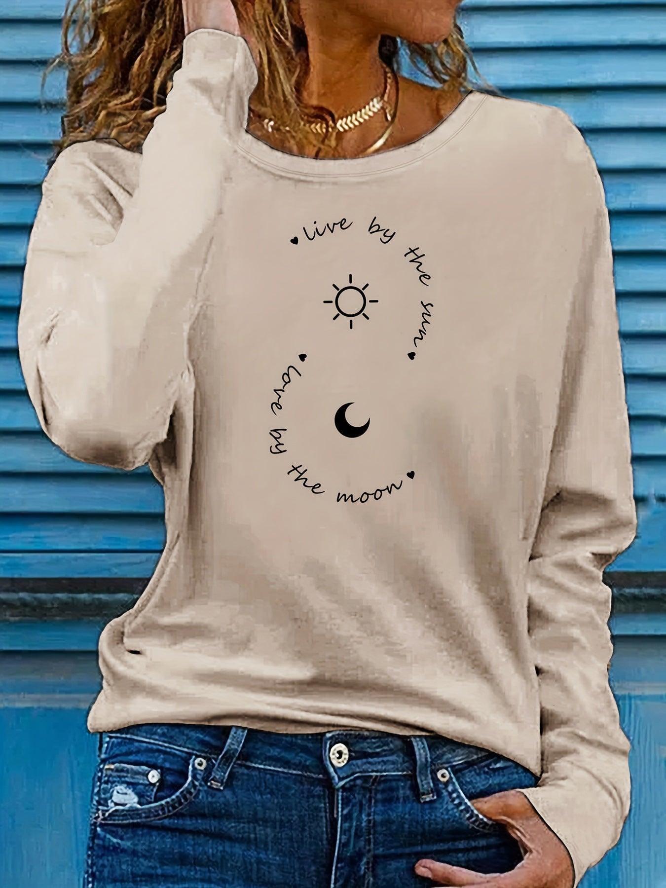 Cozy Casual Round Neck Commuter Sweater