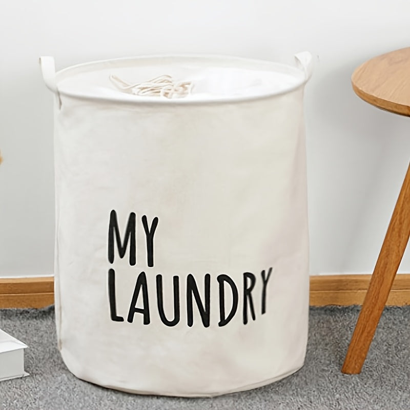 Large Laundry Basket with Foldable Laundry Bag, Independent High Hanger, Foldable Laundry Box, High Quality Laundry Basket, Of High Quality. The Handle Ring Adopts A Half Ring Design And The Connectio