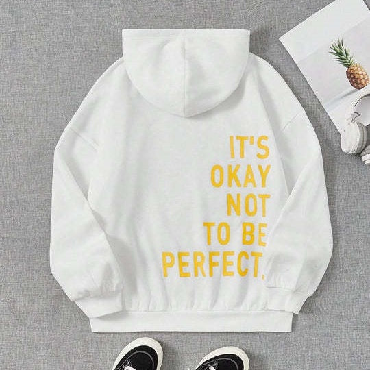 Women's Letter Print Casual Long Sleeve Sweatshirt