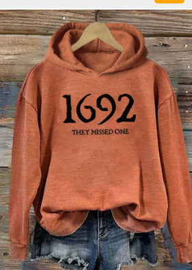 Boho Ethnic Print Loose Fall Winter Hoodie