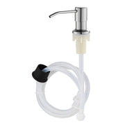 Commercial Extended Soap Dispenser with Press Pump and Hose Fittings