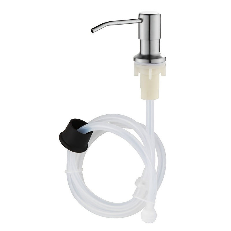 Commercial Extended Soap Dispenser with Press Pump and Hose Fittings