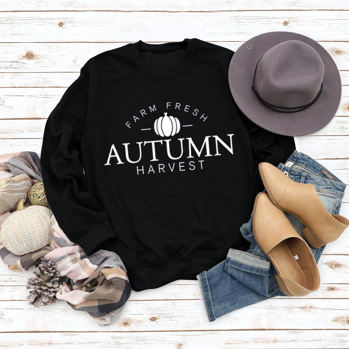 Chic Letter Print Oversized Long Sleeve Sweatshirt