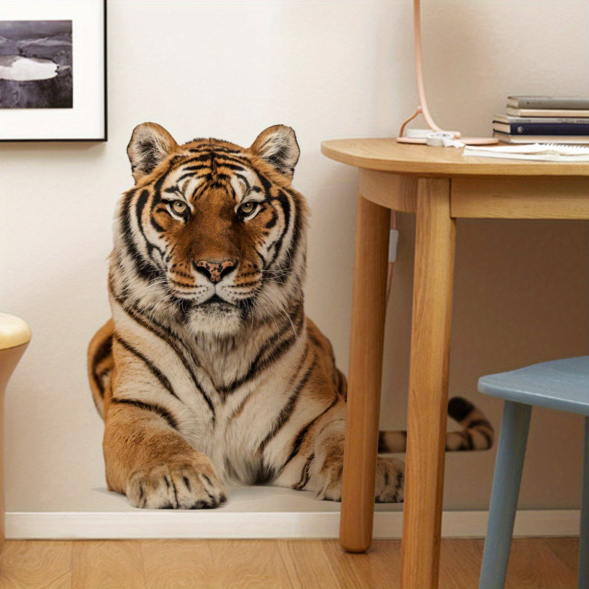 Tiger Wall Sticker – 1 Piece Decorative Decal for Living Room and Bedroom