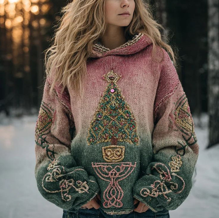 Womens Retro Hoodie with a Personalized Print