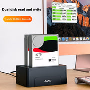 Dual SATA Hard Disk Dock Station for Easy Data Transfer
