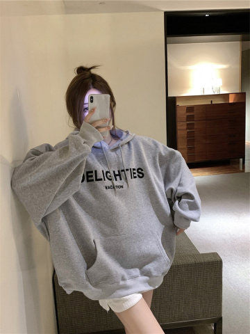 Women's Plus Size Anime Cartoon Loose Sweater