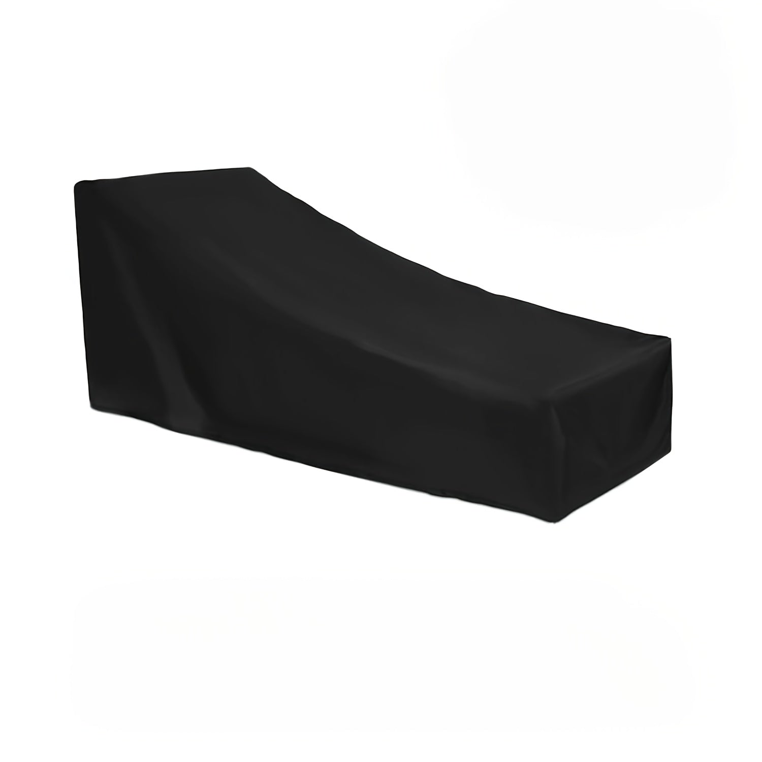 [Outdoor Lounge Chair Covers] 1pc Outdoor Lounge Chair Covers, Black Durable Upholstery Cover, Outdoor Furniture Covers Pool Lounge Chair Cover, Heavy Duty Patio Furniture Cover