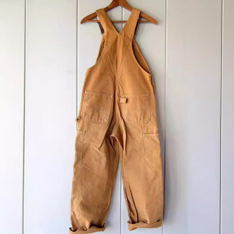 Women's High-Waisted Casual Cotton Work Pants
