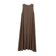 European and American Style Loose-fitting Figure-flattering, Sleeveless Casual and Chic