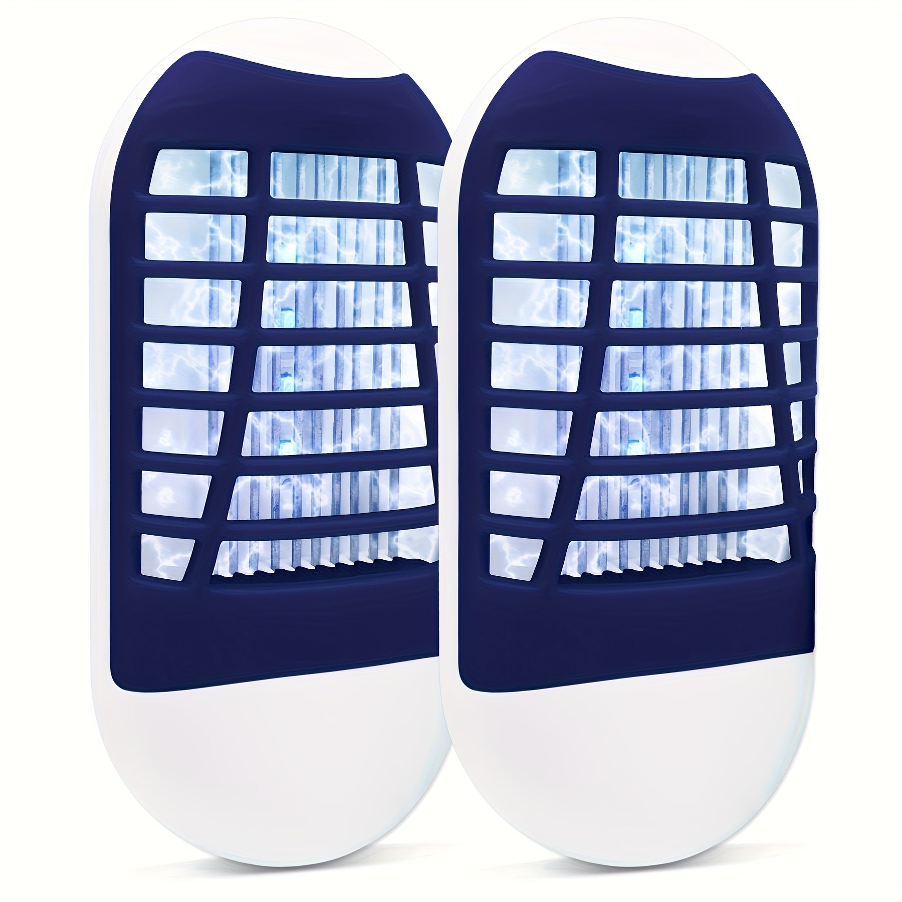 2-Pack Plug-In Bug Zapper Indoor Insect Trap with LED Light