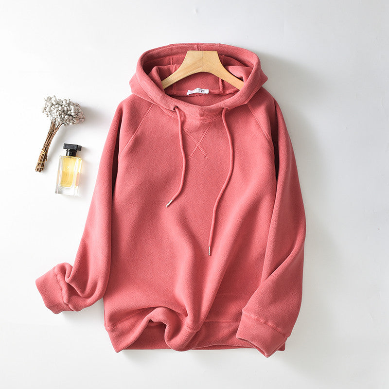 Thickened Double-Sided Fleece Warm Hoodie