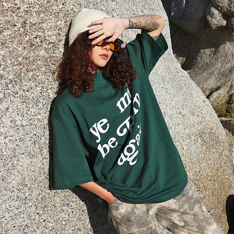 You Must Be Born Again Graphic Cotton Short Sleeve T-Shirt