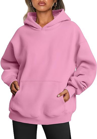 Oversized Hooded Sweatshirt with Pockets