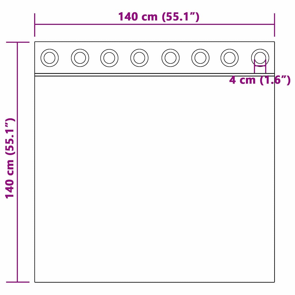Blackout Curtains with Polyester Fabric
