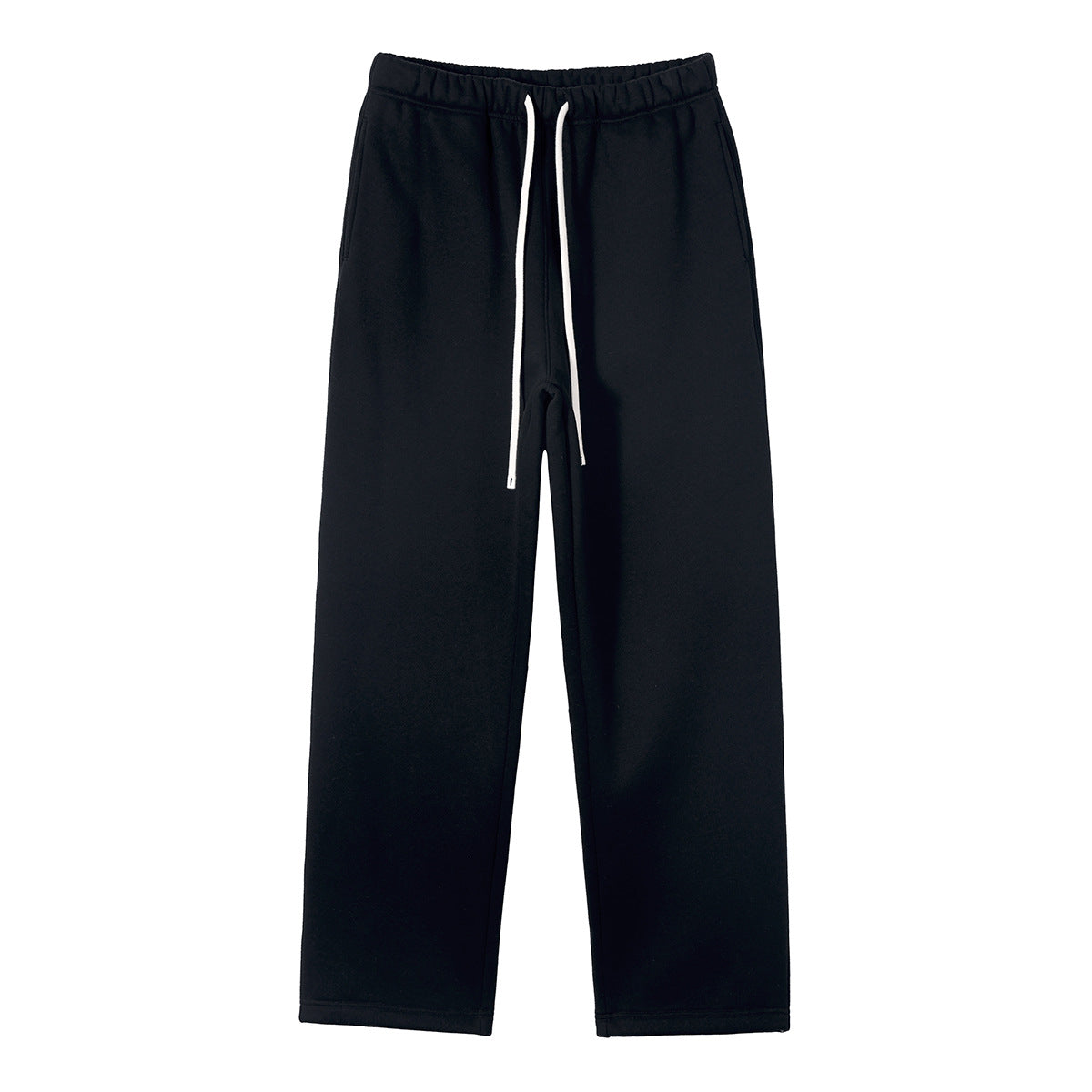 Men's Fleece-Lined Thickened Zip Sweatshirt & Pants Set