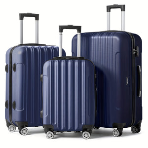 Scratch-Resistant Luggage Set 3-in-1 Set: 20-Inch, 24-Inch, 28-Inch Super Light, Thickened, Scratch-Resistant Luggage | 3pcs Large-Capacity Suitcase