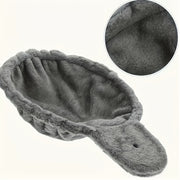 Large Gray Cat Hammock with Stainless Steel Buckle - Soft Polyester and Polyester Blend, Comfortable Cat Tree Hammock Accessory, Universal Large Cat Tree Hammock, Cat Climbing Toy