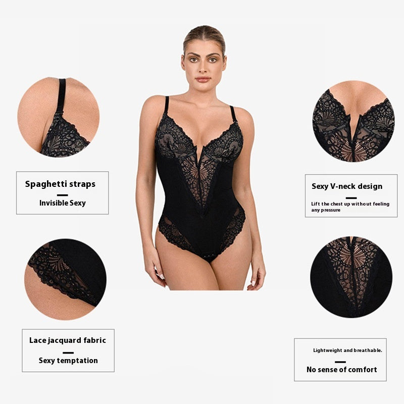 Women's Shapewear Hip Lifting Corset Leotard