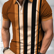 Men's Casual Short Sleeve Polo Shirt