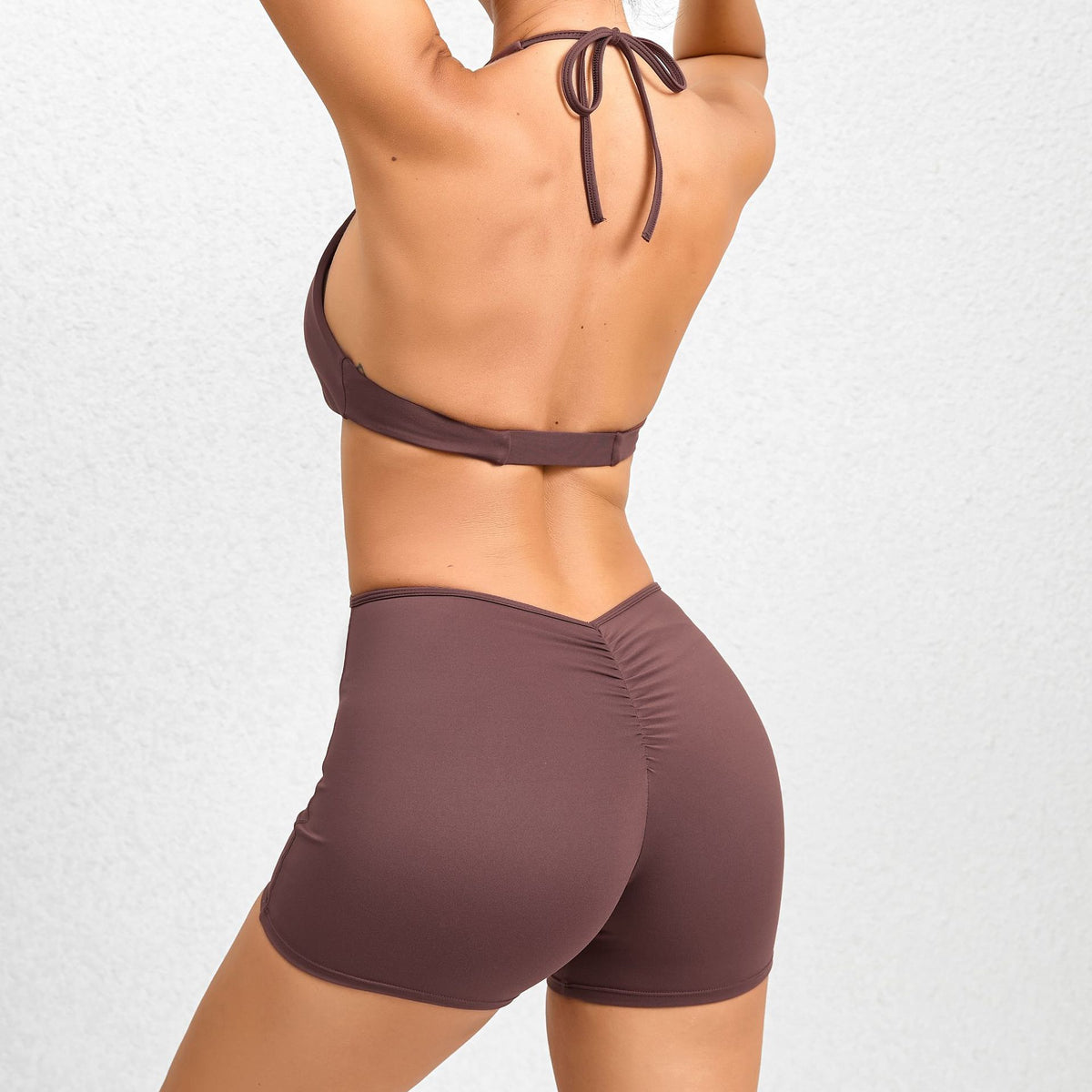 Seamless Two-Piece Fitness Yoga Jumpsuit for Workout