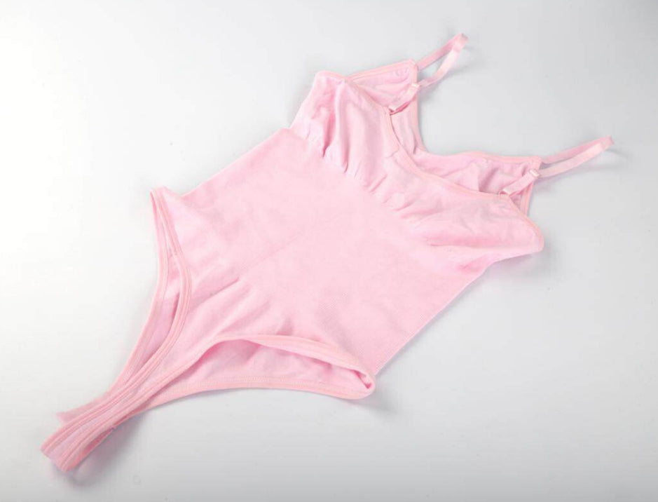 Plus Size Bodybuilding Belly Contraction Shapewear One-piece Seamless T-back