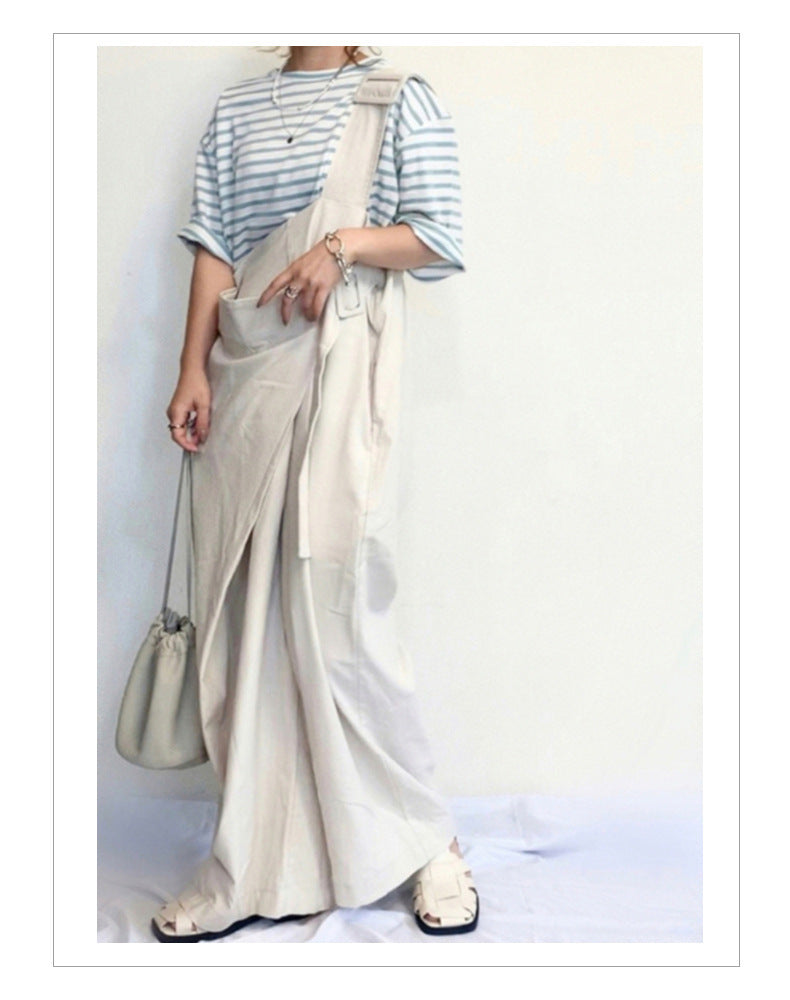 Chic One-Shoulder Loose Casual Jumpsuit for Women