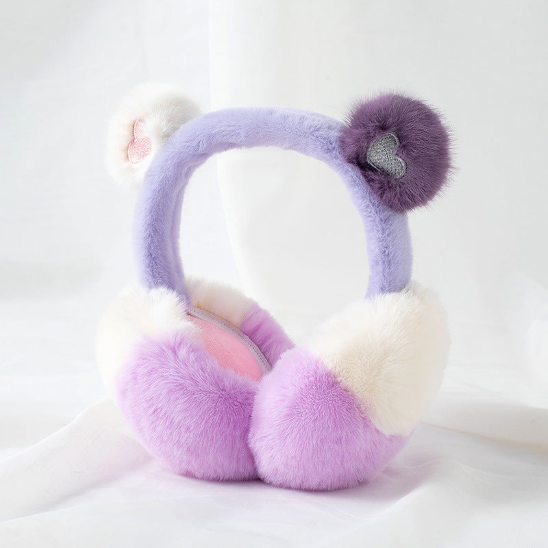 Y2K-Style Winter Ear Muffs – Cute Plush Ear Covers, Cold Protection
