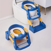 2‑in‑1 Toddler Potty Training Seat with Step Ladder and Anti‑Slip Splash Guard