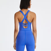 High-Stretch Seamless Yoga Bodysuit & Pants Set