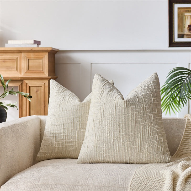 Bamboo Chenille Pillow Cover - Soft, Breathable Home Decor