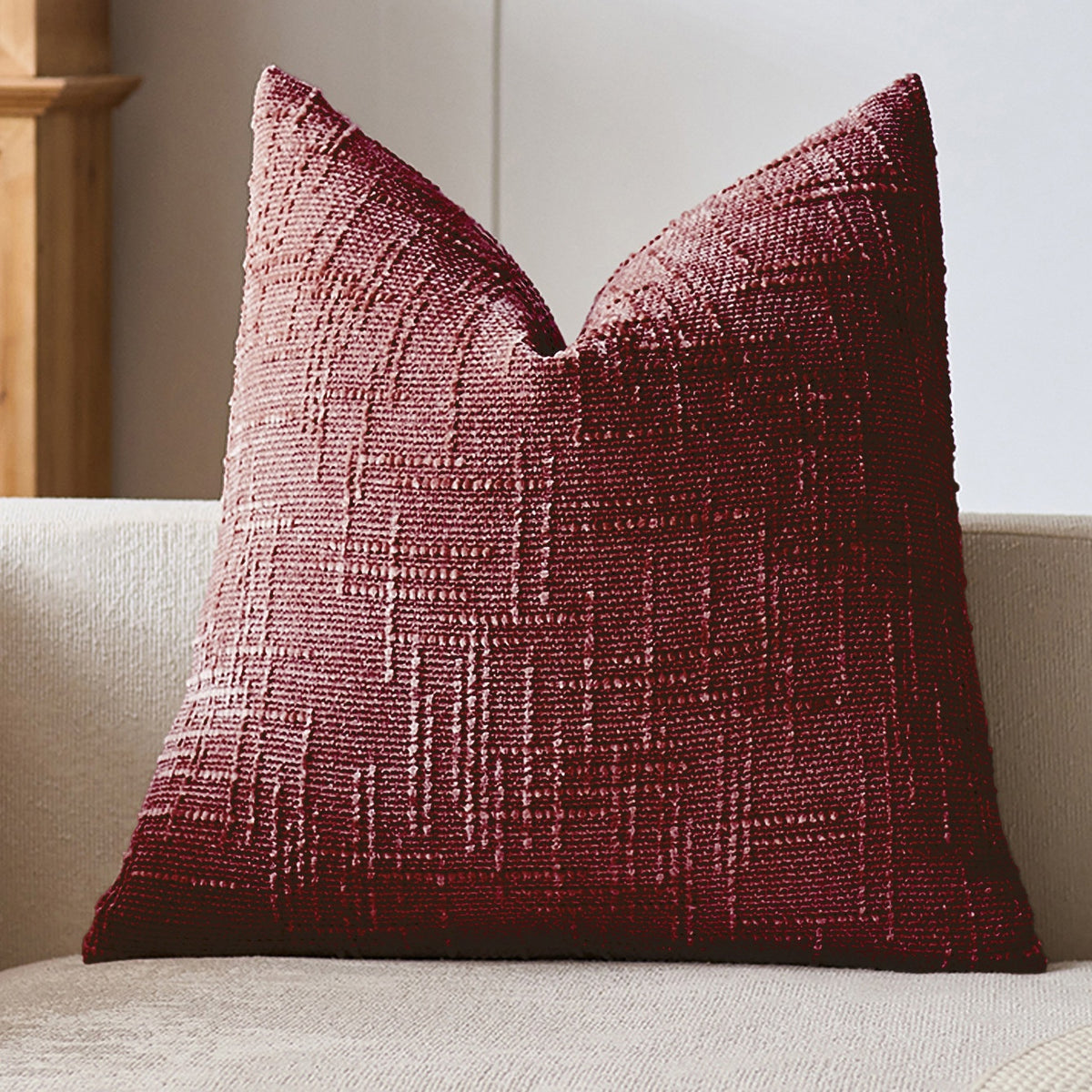 Bamboo Chenille Pillow Cover - Soft, Breathable Home Decor