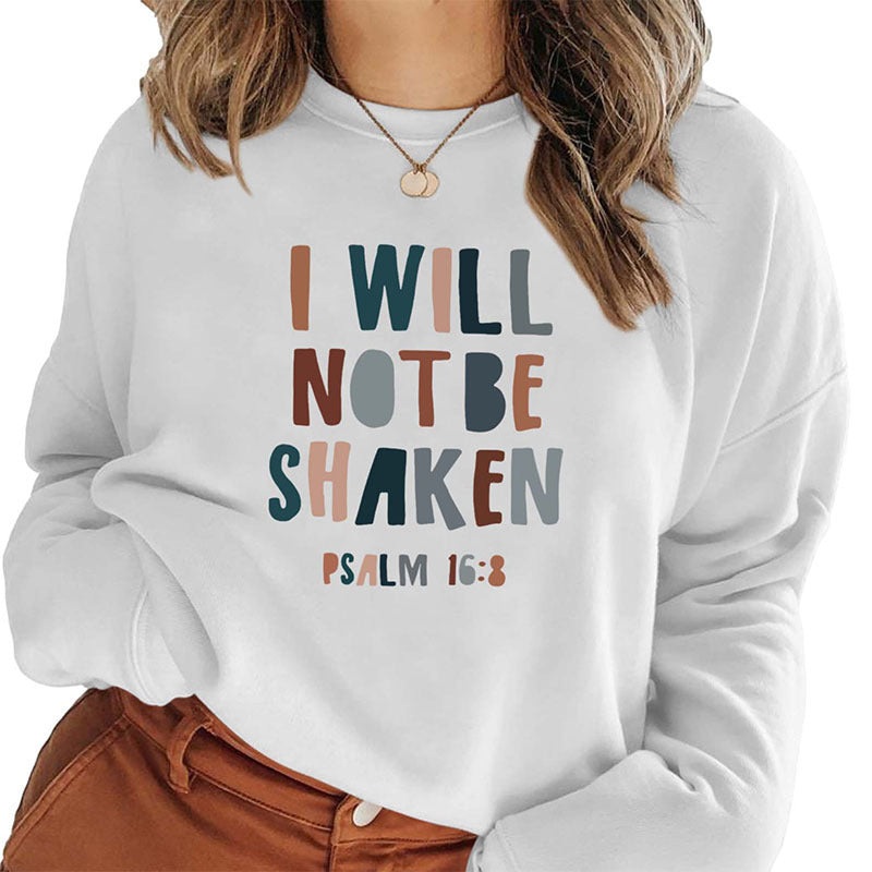Women's Artistic Printed Crewneck Sweatshirt