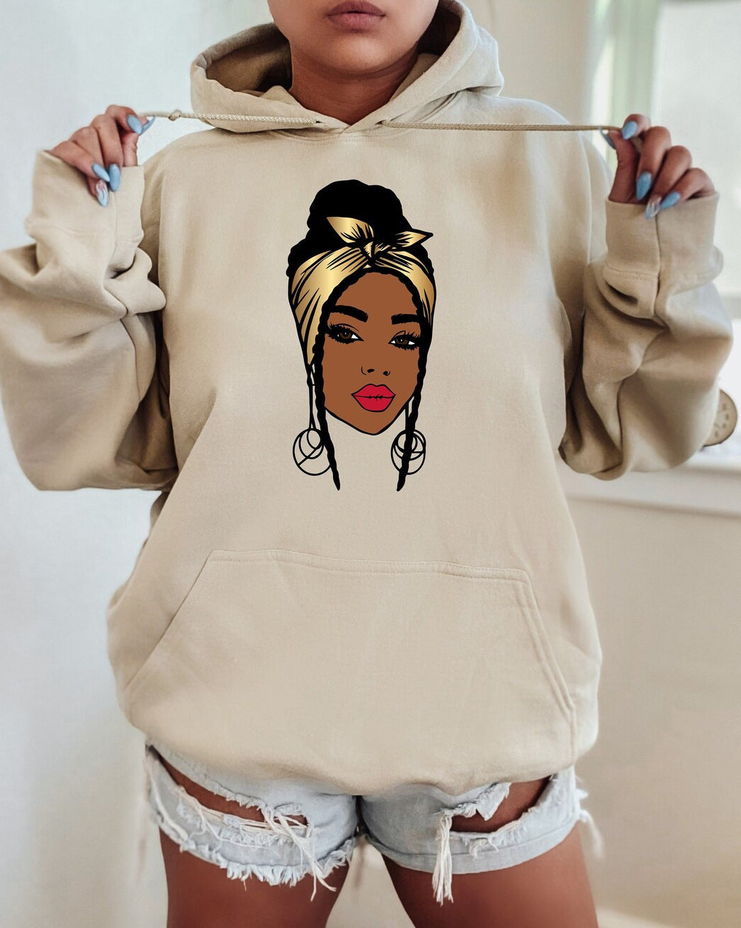 Women's Loose Casual Sports Pullover 3D Print Sweatshirt