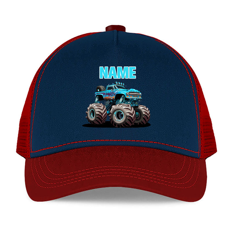 Truck Design Lightweight Adjustable Kids' Baseball Cap