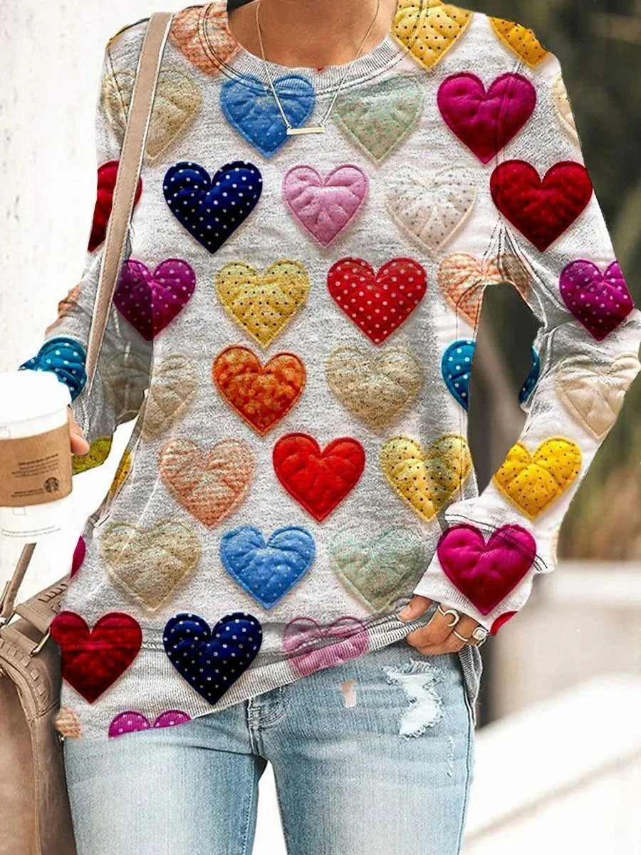 Cozy Casual Round Neck Commuter Sweater