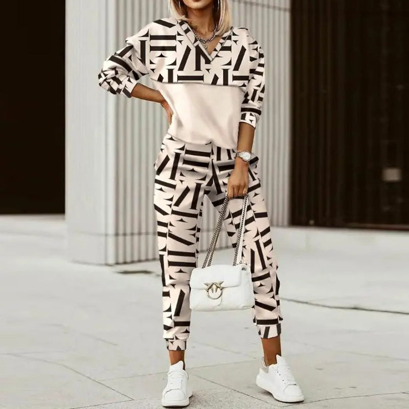 Printed Jumpsuit for Women - Slim Fit Casual Streetwear