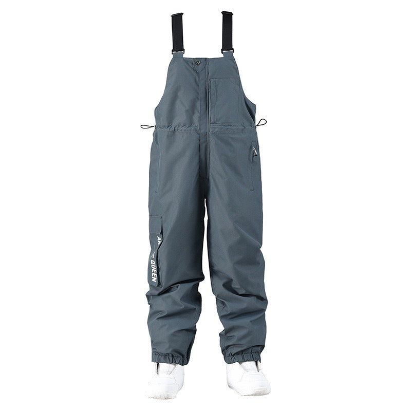 Waterproof Windproof Winter Ski Suit Bib Pants for Men & Women