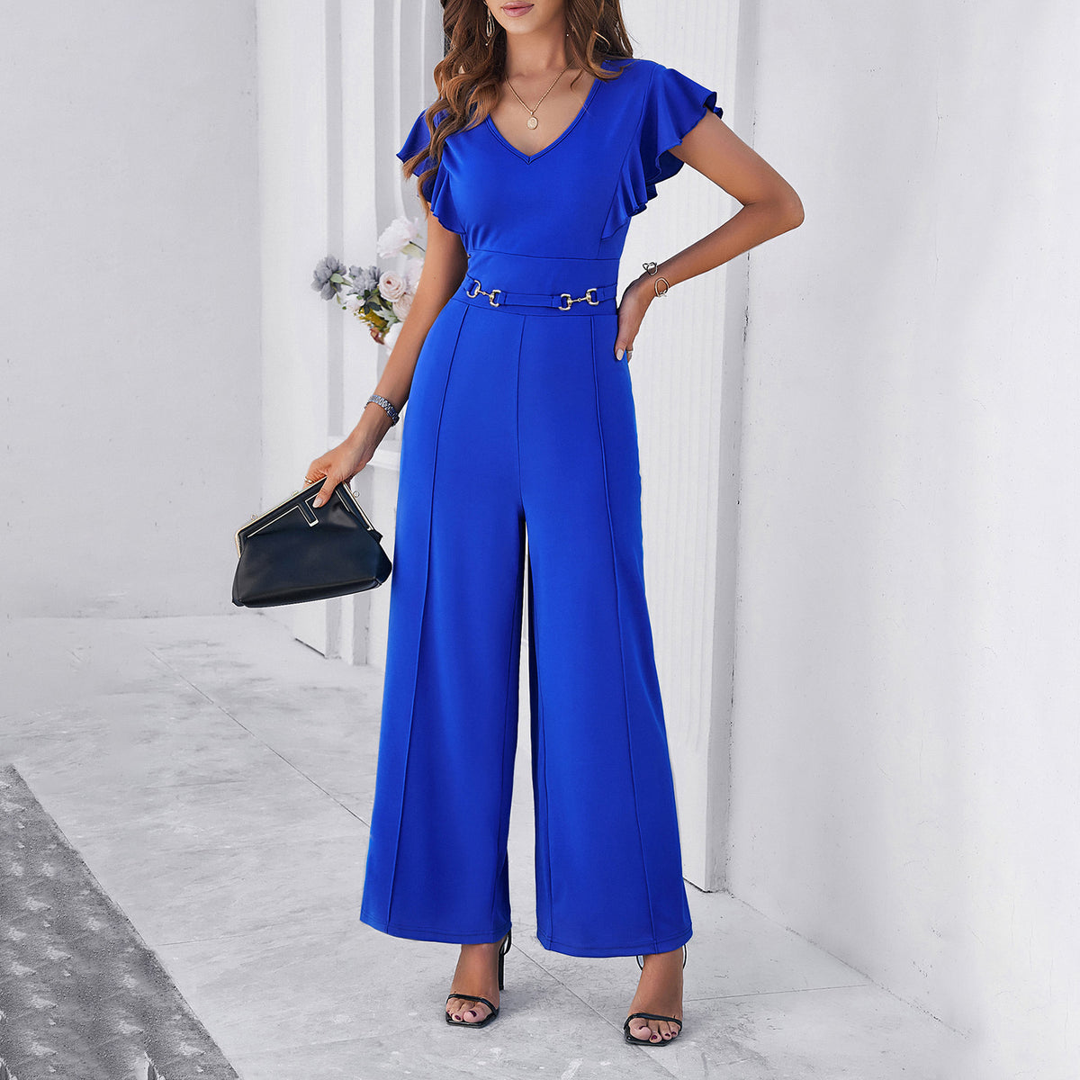 Slim Fit Solid Color Summer Bodysuit