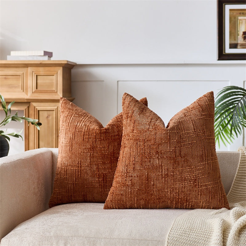Bamboo Chenille Pillow Cover - Soft, Breathable Home Decor