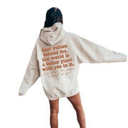 Cozy Ribbed Drop-Shoulder Hooded Sweater
